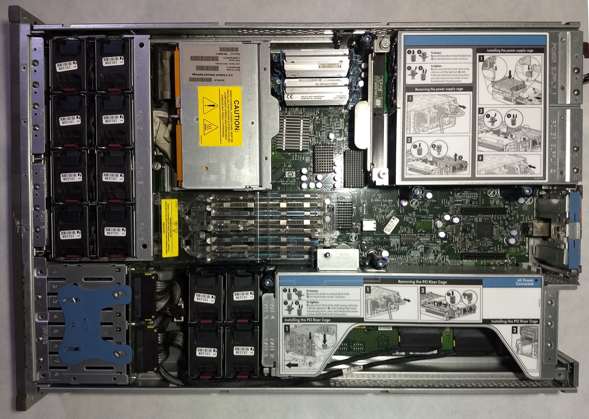 Hp proliant dl380 g5 настройка